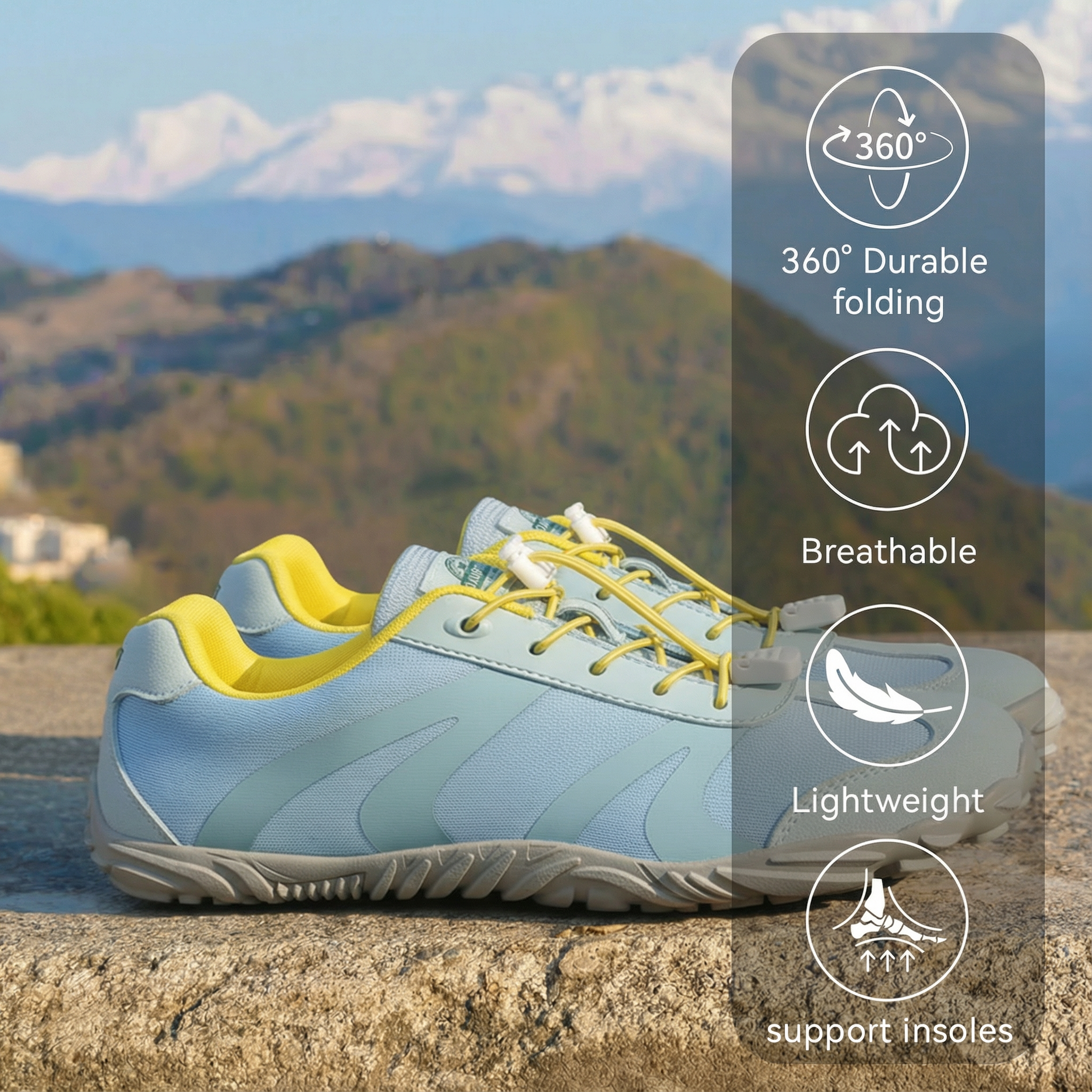 2026 Barefoot Minimalist Shoes – Zero-Drop, Wide Toe Box Sneakers with Removable Arch Support for Natural Movement & All-Day Comfort